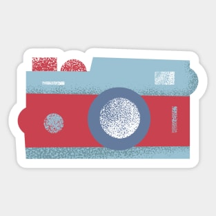 Photo camera retro Sticker